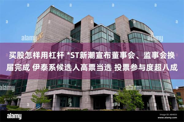 买股怎样用杠杆 *ST新潮宣布董事会、监事会换届完成 伊泰系候选人高票当选 投票参与度超八成